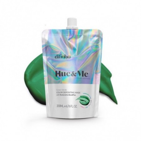 DIFIABA Hue&Me Green Verde Color Depositing Mask 200 ml