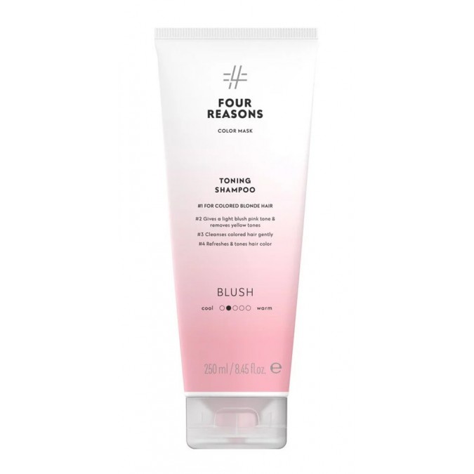 FOUR REASONS Color Mask Toning Shampoo Blush 250 ml
