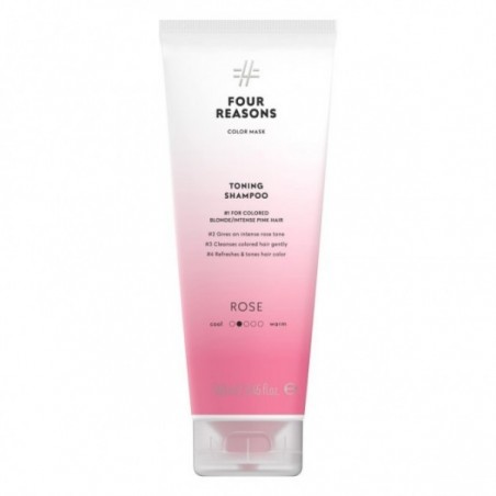 FOUR REASONS Color Mask Toning Shampoo Rose 250 ml