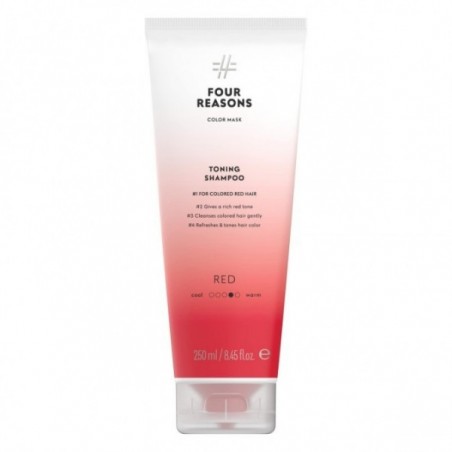 FOUR REASONS Color Mask Toning Shampoo Red 250 ml