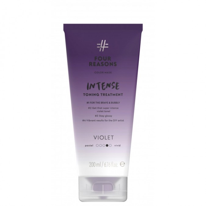 FOUR REASONS Color Mask Intense Toning Treatment Violet  200 ml
