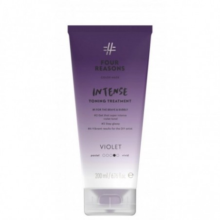 FOUR REASONS Color Mask Intense Toning Treatment Violet  200 ml