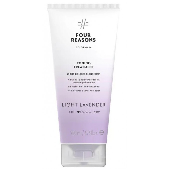 FOUR REASONS Color Mask Toning Treatment Light Lavender 200 ml