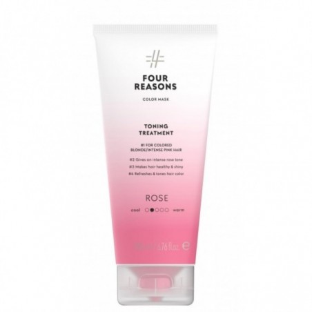 FOUR REASONS Color Mask Toning Treatment Rose 200 ml