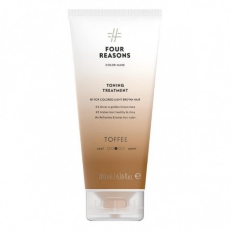 FOUR REASONS Color Mask Toning Treatment Toffee 200 ml