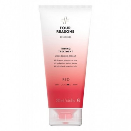 FOUR REASONS Color Mask Toning Treatment Red 200 ml