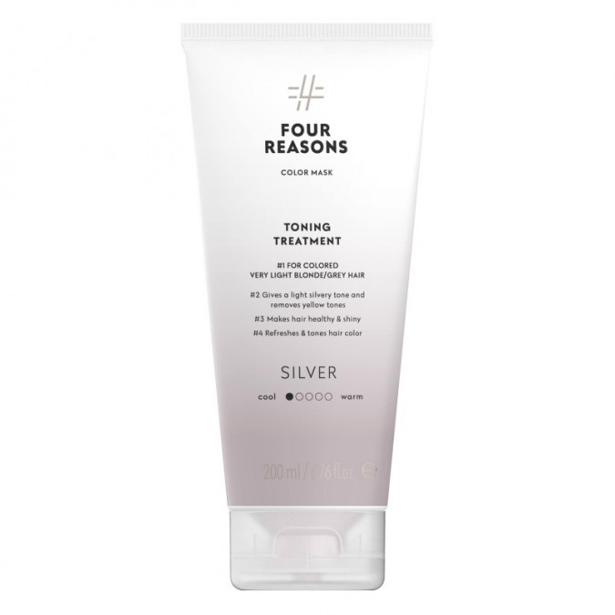 FOUR REASONS Color Mask Toning Treatment Silver 200 ml