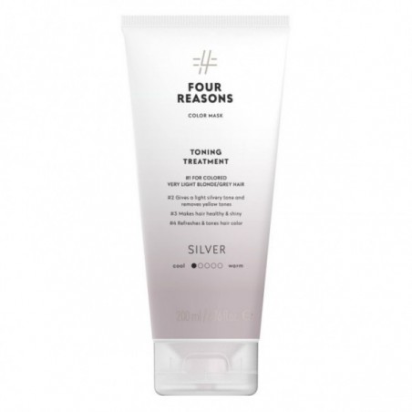 FOUR REASONS Color Mask Toning Treatment Silver 200 ml