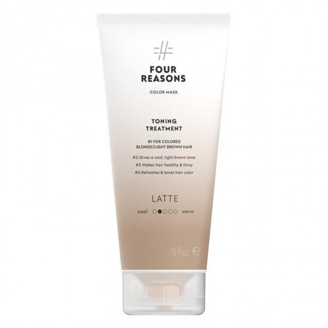 FOUR REASONS Color Mask Toning Treatment Latte 200 ml