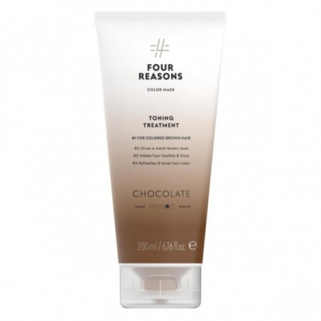 FOUR REASONS Color Mask Toning Treatment Chocolate 200 ml