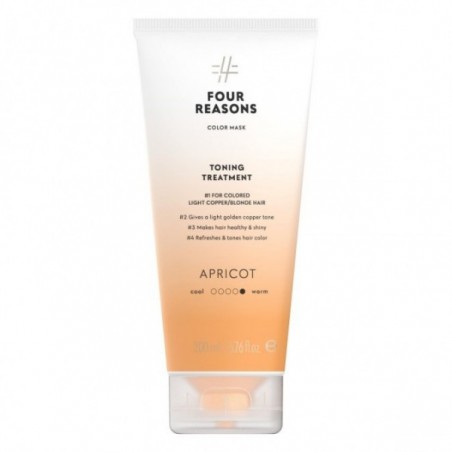 FOUR REASONS Color Mask Toning Treatment Apricot 200 ml