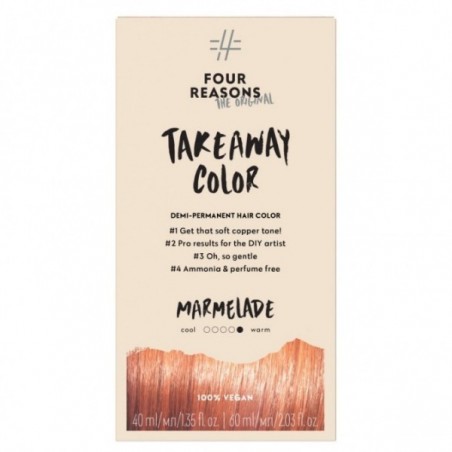 FOUR REASONS Original Takeaway Demi-Permanent Color 7.43 Marmelade 100 ml