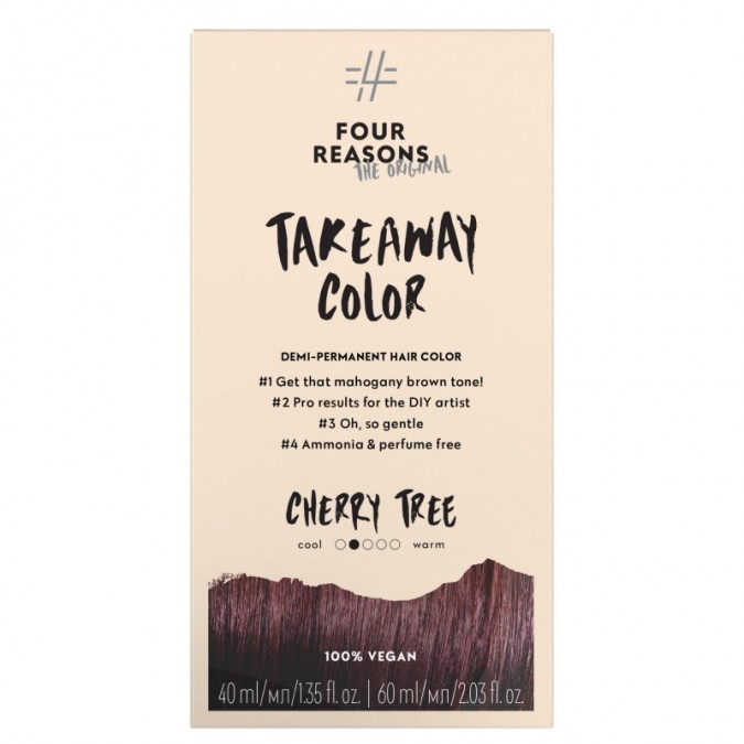 FOUR REASONS Original Takeaway Demi-Permanent Color 5.52 Cherry Tree 100 ml