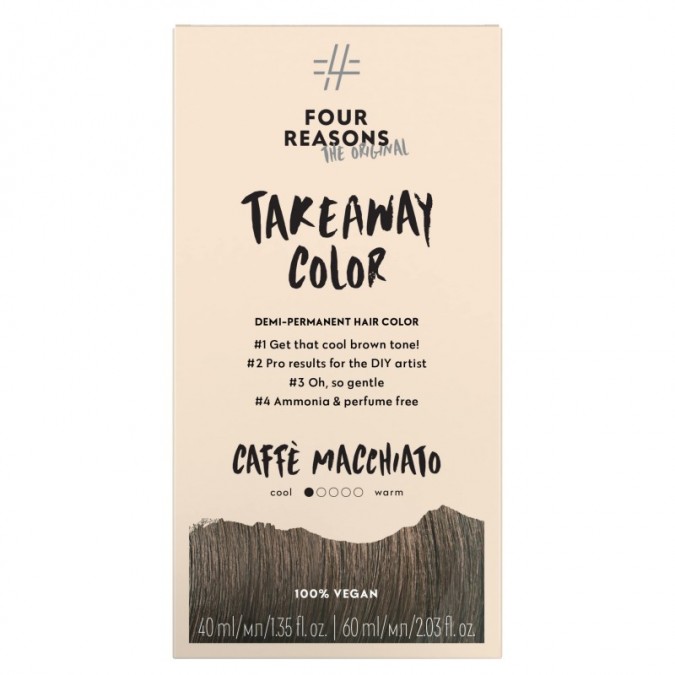 FOUR REASONS Original Takeaway Demi-Permanent Color 5.1 Caffé Macchiato 100 ml