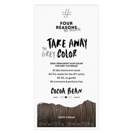 FOUR REASONS Original Takeaway Demi-Permanent Color 5.0 Cocoa Bean GC 100 ml