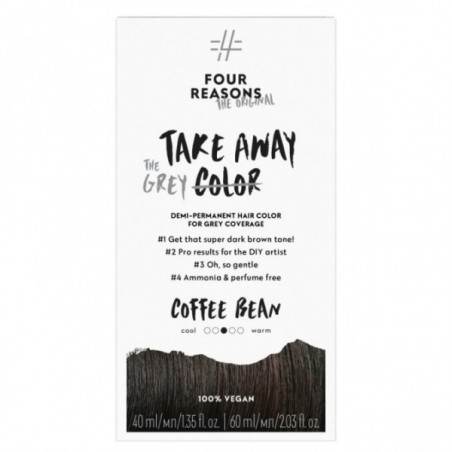 FOUR REASONS Original Takeaway Demi-Permanent Color 3.0 Coffee Bean GC 100 ml