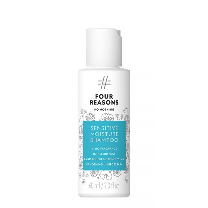 FOUR REASONS No Nothing Sensitive Moisture Shampoo Travel Size 60 ml