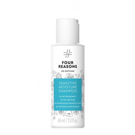 FOUR REASONS No Nothing Sensitive Moisture Shampoo Travel Size 60 ml