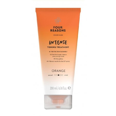 FOUR REASONS Color Mask Intense Toning Treatment Orange 200 ml