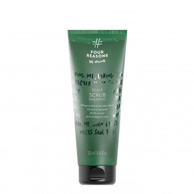 FOUR REASONS Original Scalp Scrub Shampoo 250 ml
