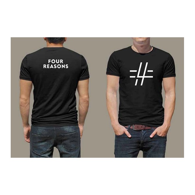FOUR REASONS T-Shirt Black XL